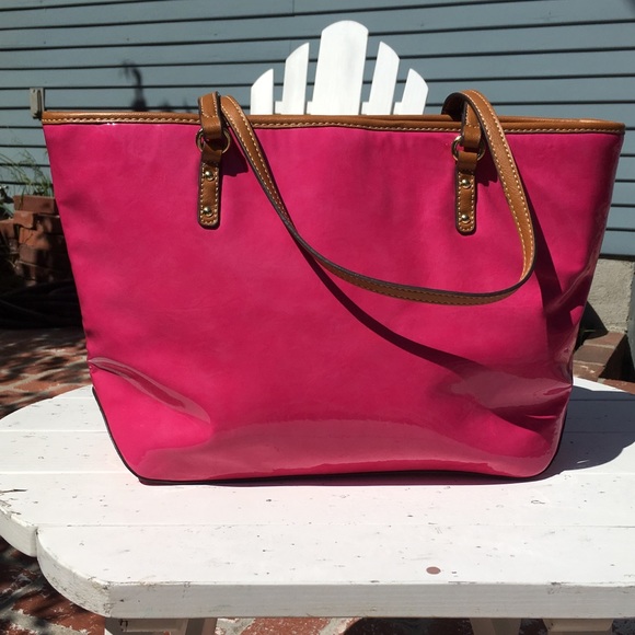 Nine West Handbags - Nine West Pink Tote